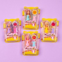 패션포켓미니인형 4개세트 인형 931EA, 본상품선택