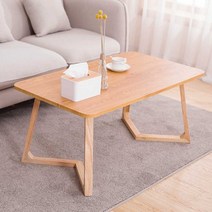 원목 유럽형 좌식테이블 소파 거실 커피테이블, 화이트 (120x57 높이 60cm)