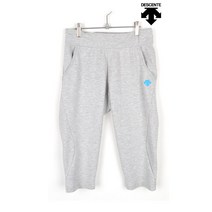 빈티지/ 데상트7부 면트레이닝 바지/여성S/츄리닝/2609c2