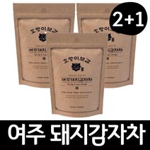 호랑이보감 여주돼지감자차 여주차 여주감자차 돼지감자차 여주 차 티백 티백차, 3봉, 55티백