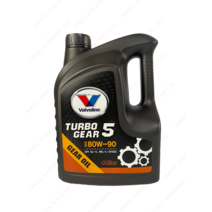 발보린 터보기어 TURBO GEAR 5 80W90 GL-5등급 100% 합성오일 (4L), 1캔, TURBO GEAR 80W90