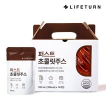 [2주단기플랜] 라이프턴 퍼스트 초콜릿 빼빼주스 코코아 클렌즈, 1개, 1400ml