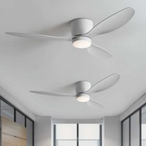 타프팬 홈인테리어 거실 천장, 블랙 42인치(106cm) + 리모컨