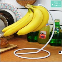 주방잡화 바나나 스탠드걸이 화이트 바나나거치대 진열대