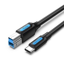 리코gr2 cctv 카메라 케이블Vention USB C to B 3.0 케이블 HDD 케이스 디스크 인클로저 웹 카메라 디지털, 01 CQV_02 0.5m