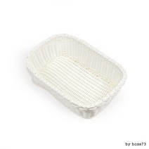 PP라탄 직사각 바구니L VPS-005 (화이트), 상세페이지 참조