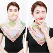 햇빛가리개 골프 마스크 2O2 자외선차단 얼굴 스포츠 운동 조깅용 여름 안면 데일리 편한 기본 베이직 심플 아이템, 3번