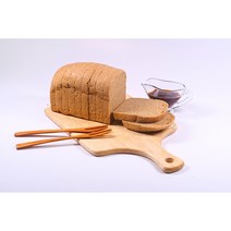 통밀식빵(통밀100%) 비건빵 샌드위치빵, 통밀식빵, 컷팅(x)
