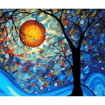 votgl diy 그림그리기 크리스마스 diy 유화 생산 40*50cm, 193 추상화