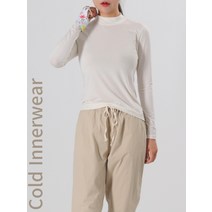 여성 골프 웨어 검정 쿨이너 반목 20대여성 라운딩 골프연습복장 이너웨어