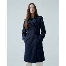 22FW 네이비 더블버튼 라이너 트렌치코트 HSCO2DC84N2