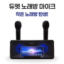 싱어송 휴대용 노래방 블루투스 듀얼 마이크, 듀얼 마이크만