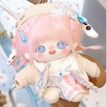 아이돌 무속성 사람 솜 인형 도화 20cm 제작, 관절포함 20CM, 도화+헤어스타일+랜덤옷