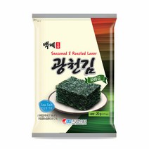 브랜드없음 백제광천김 파래 전장김20g 10봉+2봉더 총12봉, 단품없음, 선택완료