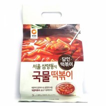 청정원 즉석 국물떡볶이 380g 간단요리 혼술안주 야식, 1