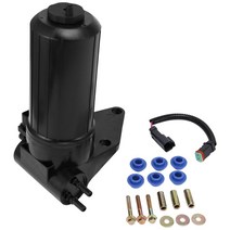 24 연료 필터 어셈블리 4461895 4677011 4461 퍼킨스 E320D2 굴삭기 지게차 디젤 엔진 리프트 펌프 자동차 부품 호환, 01 Black