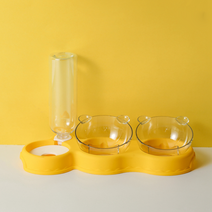 에스엔비 코리아 애완용 반자동 급수식기 3구 (색상 랜덤배송), 1개