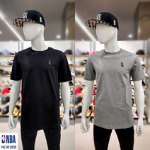 NBA 남녀공용 엔비에이 반팔티 스몰로고 반팔 티셔츠 N222TS952P NC대전유성