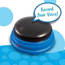 강아지클릭커 Learning Resources Lights and Sounds Buzzers Set of 4 Easy Voice Dog Bell Toys For, 01 1