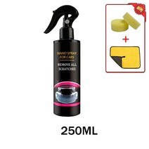 1+1유리막 발수 코팅 세차Hfff-세라믹 코팅 자동차 페인트 미러 샤인 크리스탈 왁스 스프레이 나노 소수성, 03 250ML