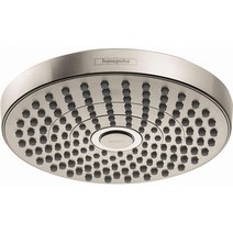 Hansgrohe Croma S 7인치 절수 저유량 샤워헤드 모던 2-스프레이 비, 상품선택