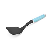 KitchenAid 고메 나일론 쇼트 터너 주방용 뒤집는 주걱 원 사이즈 매트 아쿠아 스카이
