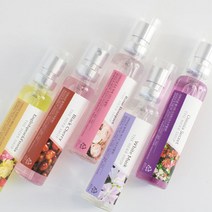 더허브샵 미니 오 드 뚜왈렛 퍼퓸 18ml 휴대용 테스트용 미니어처 향수 시향 장식 소장 선물 여행용 포켓용 여성퍼퓸 12가지의향, 에끌라그린티 피치
