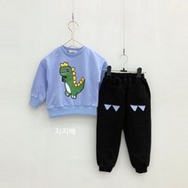 지지베 공룡맨투맨세트