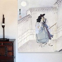 전통 동양화 롤스크린 신윤복 월야밀회 200436-B