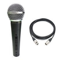 [대륙의실수]AGE SM58S 무상AS 5년 보컬.찬양.버스킹.shure sm58s급, C+USB 3M