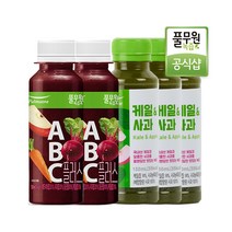 [풀무원녹즙]매일배송 데일리프로그램 케일사과ABC 주5회x4주분(총20병), 20병, 130ml