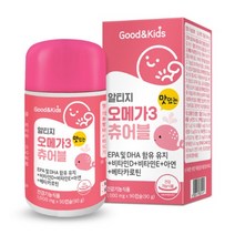 내츄럴플러스 굿앤키즈 알티지 오메가3 츄어블 1000mg x 90캡슐, 1개, 상세페이지 참조