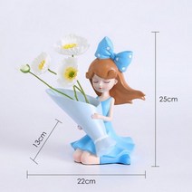 조형물 장식 카페 마당 인테리어 호텔 북유럽 조각 꽃병 장식품 말린 거실 베란다 책상 홈, C