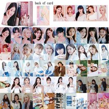 아이돌 포카 굿즈 포토 카드 55pcs kpop 아이브 11 새 앨범 lomo 아이브 앨범 lomo 엽서 팬 collction 선물 126, a
