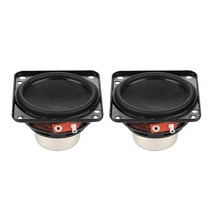 스피커 DIY AIYIMA 2인치 휴대용 오디오 4옴 8W 네오디뮴 풀 레인지 앰프 하만 카돈 2개, 한개옵션0
