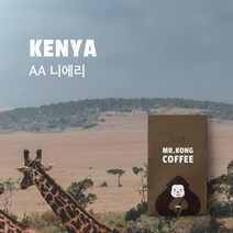 미스터콩 케냐 AA 니에리 (당일로스팅 원두커피), 프렌치프레스, 200g