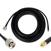 10M 32ft LMR200 RF 동축 케이블 N 남성 SMA 연장 코드 3D FB rg58 2g 3G 4G 5G 안테나, 한개옵션0