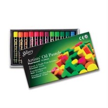 문교 MOP-12F 형광오일 파스텔 12색 - 3167