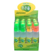 조은풀 물풀 PVA 50ml 12개 슬라임 물풀 액체풀