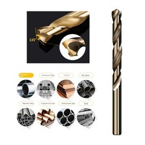 서스 탭 기리 칼블럭 1개 1mm-13mm HSS-Co M35 코발트 드릴 비트 스테인레스 스틸 금속 가공 홀 커터 전동, CHINA, 1mm, 01 1mm