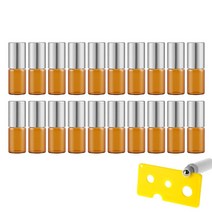 27리빙 부드럽게 발리는 롤온 향수 공병+롤온 따개 포함, 실버캡 3ml