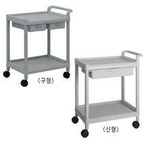 [대경] 2단 다용도카트 운반차/카트 201C[70.5x44.7x82.8], 구형
