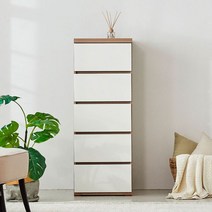 모던하우스 해운대 스탠다드 5단 서랍장 W460(아이보리), 아이보리