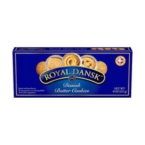 Royal Dansk 덴마크 쿠키 셀렉션 방부제 또는 색소 무첨가 12온스, 8온스(3개들이 팩)