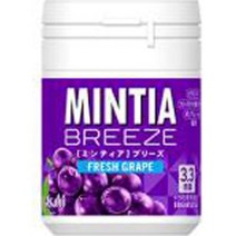 아사히 민티아 브리즈 프레쉬 그레이프 구강청정 에티켓 캔디 75g 4개, 단일상품개
