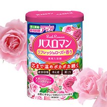 바스로망 온천기행 약천 노천 온천 입욕제 18포, 05-릴렉스장미600g