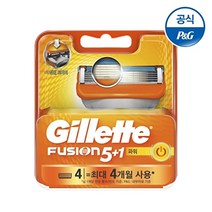 질레트 퓨전 파워 면도날 4입, 질레트 퓨전 파워 면도날 4입[G16]