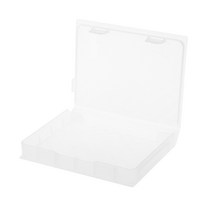 2.5 인치 하드 디스크 드라이브 SSD HDD CASE CLEAR PP PL을위한 보호 스토리지 박스