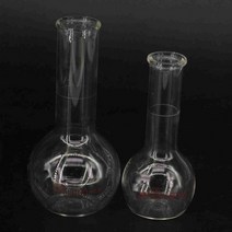 붕규산 화학 실험실용 50ml 100ml GG17 유리 부피 플라스크 강철 분석, 100 미리리터