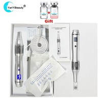 3D펜 본격적인 바늘 전기 마이크로 니들링 스킨 케어 키트 문신 펜 메조테라피 펜프린터, 혈청으로